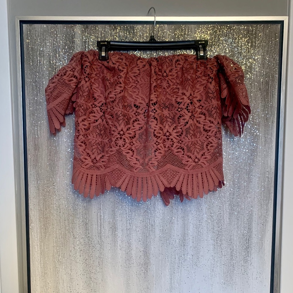 Lovers + Friends Over The Shoulder Top
